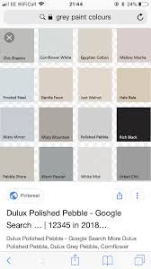 Pin By Liz Greaves On Briar Croft Dulux Egyptian Cotton Chic Shadow Grey Paint Colors