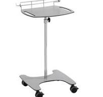 Chariot informatique médical hauteur réglable