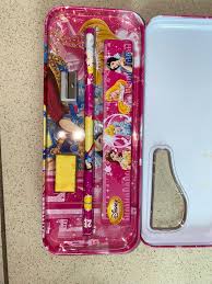 153 28 sekolah warna piala. Tempat Pensil Kotak Pensil Princess Dua Tingkat Lengkap Dengan Isi Buku Alat Tulis Alat Tulis Di Carousell