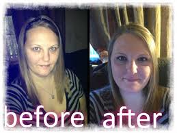 Me before n after with make-up!!! I still think I'm beautiful both ways!!!