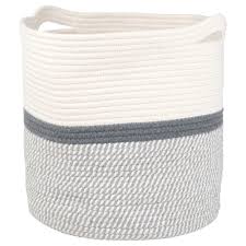 Rangements Deco Panier Maisons Du Monde Maison Du Monde Coton Blanc