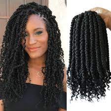 Senegalese Spring Twist Crochet Hair Curl End Black Crochet Braids Havana Mambo 12 Inch 6pack Twist Braid Hairstyles Crochet Hair Extensions Spring Twist Hair