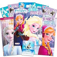Frozen coloring book prepared some new pictures for you, what are you waiting for? Disney Frozen Coloring Book Super Set 3 Deluxe Books With Stickers Super Set Educational Toys Planet