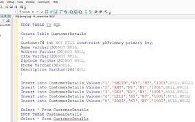 drop remove table from sql server database sql sql server sql commands