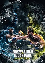 The upcoming fight between the undefeated floyd mayweather and social media sensation logan paul has many fans on their heels. Logan Paul Vs Floyd Mayweather Fight An Art Print By Abhishek Mandal Inprnt
