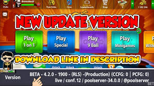 8 ball pool's level system means you're always facing a challenge. 8 Ball Pool New Update Version 4 2 0 Free Cash Coins Feature Download Link In Description Youtube