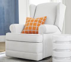 Shop buybuy baby for incredible savings on gliders, rockers, & recliners you won't want to miss. Wingback Swivel Nursery Glider Recliner Chair Pottery Barn Kids