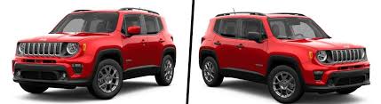 The 2018 mitsubishi outlander sport continues in the same outdoorsy, sporty vibe established by the jeep renegade and subaru crosstrek. 2019 Jeep Renegade Latitude Vs Jeep Renegade Sport Merrillville In