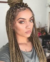 Remarkable Box Braids Examples For White Girls New Natural Hairstyles Box Braids Hairstyles Box Braids Styling Blonde Box Braids