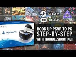Place your ps camera on a level surface directly facing where you'll be sitting when you play. Install Your Psvr To Pc Step By Step Updated Playstation Vr Trinus Vr And Steamvr Gameplay Youtube