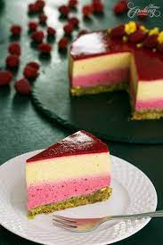 Mango Raspberry Mousse Cake Recipe Raspberry Mousse Cake Raspberry Mousse Desserts