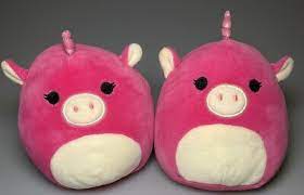 Lot Kellytoy Squishmallows Zoe Pink Unicorn Pig Plush Stuffed Animal Soft Toy Ebay Pink Pig Stuffed Animal Soft Toy Animals Pig Plush