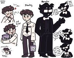 Made refs for Stanley and narrator for myself : r/stanleyparable