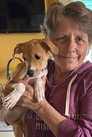 RHINO with His Mate NIKKI She's only 10wks old... But She's Definitely  captured RHINOS HEART...