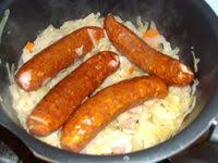 Chou Blanc Braise Aux Lardons Et Saucisses Fumees Si La Cuisine M Etait Contee Recettes De Cuisine Recette Chou Braise Saucisses Fumees