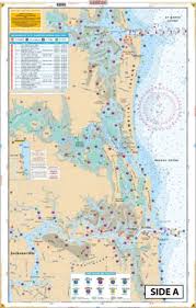 Jacksonville To St Augustine Inshore Fishing Chart 44f