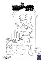 Best free printable coloring pages in category robot trains for you. Infinity Train Book One Review Printable Coloring Page