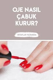 Oje Nasil Cabuk Kurur Maskaraa Manikur Ipuclari Kuaforler