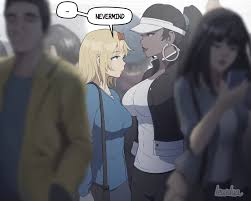 Nessie and Valerie in the Subway comic porn | HD Porn Comics