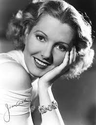 Plattsburgh's very own Jean Arthur! The famous starlet, once one of the top  leading ladies in Hollywood, was born "Gladys Greene"