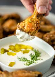 Baked Crispy Chicken Wings W Pickle Juice Marinade Kevin Is Cooking