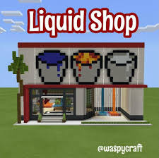 Dummies helps everyone be more knowledgeable and confident in applying what they know. Minecraft Builds On Twitter Liquid Shop U Waspycraft1 Minecraft Https T Co Icwwrxjwir Twitter