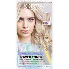 Wella color toner is ranked as the best blonde hair toner. Amazon Com L Oreal Paris Feria Power Hair Toner Long Lasting Anti Brass Toner For Blonde Hair Bleached Hair Blonde Highlights Reduce Brassiness For All Blonde Hair Types And Textures Beauty