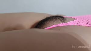 My step-brother helps me to play with my pussy mound