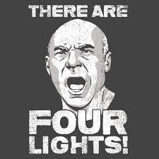 Picard S 4 Lights T Shirt Star Trek Quotes Star Trek Funny Star Trek Artwork