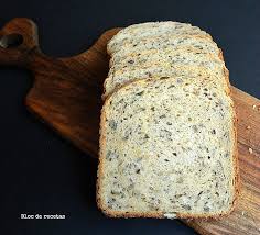 Bloc De Recetas Pan De Espelta Maiz Avena Y Centeno Con Semillas En Panificadora Pan De Espelta Pan Con Semillas Recetas De Pan Saludables