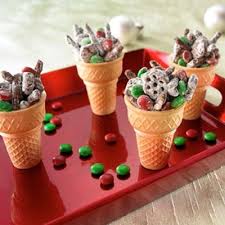 • christmas breakfast ideas for kids! Classroom Christmas Party Snack Idea Reindeer Munchies This Is A Sweet And Easy Recipe The Kids Christmas Party Snacks Christmas Party Food Christmas Treats