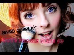 cute female makeup tutorial