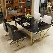 6 Attractive Dining Table Design Ideas For The Dining Room In Your Home Diningtable Dining Marble Top Dining Table Dining Table Marble Dining Table Design