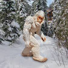 Acidentally transformed into a creature by a cursed picture to find the true abominable snowman. Design Toscano 21 In H Abominable Snowman Yeti Medium Statue Db5383091 The Home Depot