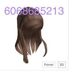 We hope you know how the process of having a free hair code / id works on roblox by now. Brown Queen Hair Bloxburg Hair Codes Roblox Hair Id Hair Codes