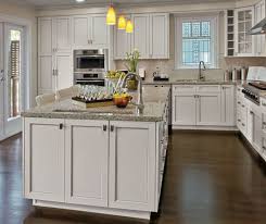 Painting kitchen cabinets is not a 'fun little job'. Painted Kitchen Cabinets In Alabaster Finish Kitchen Craft