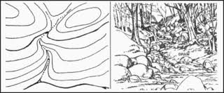 Name the artist that created the two pieces of artwork. Re Entrant Terrain Wikipedia