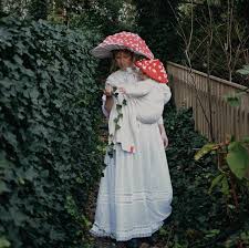 Mushroom Mama And Child Mushroom Costume Mom Costumes Halloween Carnival