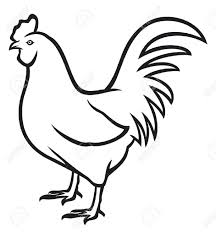 Black And White Hen Clipart Hen Stock Photos Pictures Royalty Free Hen Images And Stock Photography Rooster Art Chicken Painting Rooster