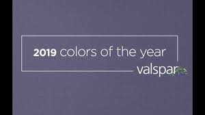 valspar 2019 colors of the year lowes home improvement