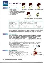 English vocabulary exercises elementary and intermediate level: Cambridge English Vocabulary In Use U59 U60 Health Fitness