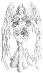 Epingle Par Georgina Kincaid Sur Coloriages Ange Et Demons Dessin Ange Coloriage Dessin Coloriage