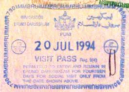 British citizen passport holders may enter brunei for up to 90 days without a visa. File Brunei Puni Entry Jpg Wikipedia