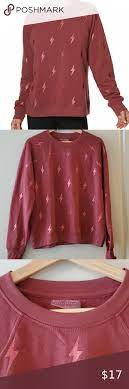 Nwt Betsey Johnson Lightning Bolt Sweatshirt Betsey Johnson Soft Sweatshirts Betsey