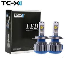 Tc X H4 Car Led Headlight Kit H4 3 9003 Hb2 Hi Low Bi Xenon Headlights Auto Front Bulbs 6000k 12v Car Lighti Led Headlights Cars Car Headlight Bulbs Car Lights