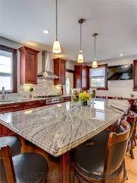 Use of granite dining table is also a better than marble. Polished Viscont Gray White Granite Dinner Tables Home Stone Furniture China Viscont White Granite Viscon White Granite Islands Top Stonecontact Com