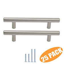 The kitchen cabinets on our list of top picks offer a varied range of space to suit your organizational needs. Probrico Solid Stainless Steel 3 3 4 Hole Centers Brushed Nickel Kitchen Cabinet Pulls Euro Bar Pulls Modern Drawer Dresser C Walmart Canada