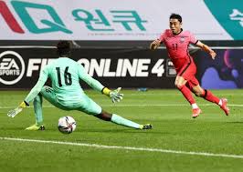 한국 v 가나 정우영 아이! Ryb6j78fh Gg9m