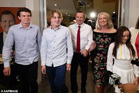The identity of mark's kids is not public yet. Wa Premier Mark Mcgowan Hides As Man Allegedly Screams Death Threats Outside Home Daily Mail Online