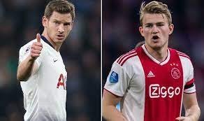 Jan vertonghen is a man in demand this monthcredit: Tottenham Star Jan Vertonghen Reveals How Ajax Stunned Juventus And Co In Champions League Football Sport Express Co Uk